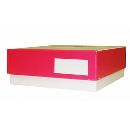 Cole Parmer Colored Micro-Tube Freezer Box, Pink 181058-P